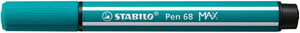 Viltstift STABILO Pen 68/51 Max turquoiseblauw