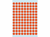 ETIKET HERMA 1842 ROND 8MM 540ST ROOD artikel afbeelding