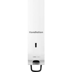 Handlotiondispenser PARADISE SLIM inhoud 0,5 l, cilinderslot h x b x d = 329x81x111 mm
