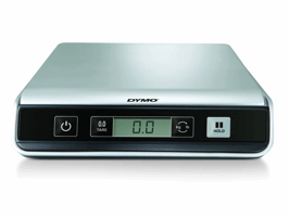 Pakketweger Dymo M10 digitaal tot 10 kilogram zilver/zwart