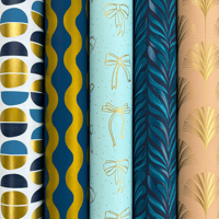 Inpakpapier Rotolux Suzanne 200x70cm assorti