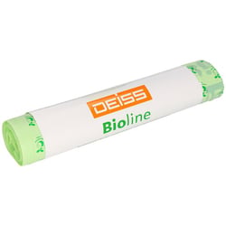Composteerbare gft-afvalzakken inhoud 200 l, l x b x h = 500x450x1250 mm VE = 100 stuks, ecovio®