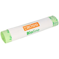 Composteerbare gft-afvalzakken inhoud 200 l, l x b x h = 500x450x1250 mm VE = 100 stuks, ecovio®
