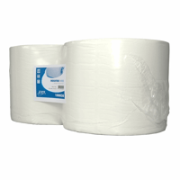 Industrierol cellulose, 2-laags, 24 cm x 380 meter.