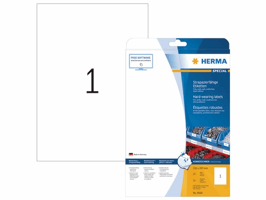Etiket HERMA 4698 210x297mm weerbestendig wit 25stuks