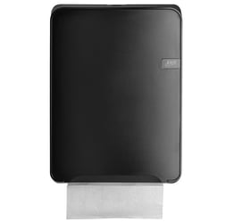 Dispenser Euro Quartz vouwhanddoekken C-vouw zwart artikel afbeelding