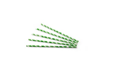 Drinkrietje papier (FSC®) palmblad, ø 6mm / 24cm