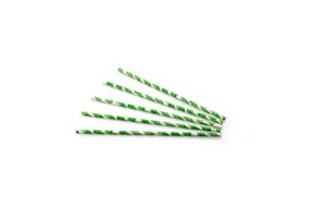 Drinkrietje papier (FSC®) palmblad, ø 6mm / 24cm
