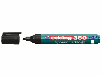 VILTSTIFT EDDING 380 FLIPOVER ROND 1.5-3MM ZWART artikel afbeelding