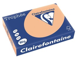Clairefontaine Trophée Papier, A4, 80 g/m², Abrikoos (pak 500 vel)