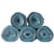 Afvalzak BONTON, 70 l VE = 300 stuks, l x b = 1020x580 mm grijs, 15 rollen, 20 stuks/rol