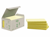 MEMOBLOK 3M POST-IT 655 76X127MM RECYCLE GEEL artikel afbeelding