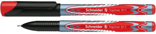 Fineliner Schneider Topliner 911 rood