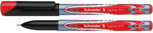 Fineliner Schneider Topliner 911 rood