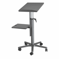 Beamertafel, tafelblad 350x500 mm, antraciet