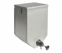 Dispenser wit kunststof 12 liter t.b.v. industriële zeep artikel afbeelding
