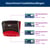 Tork Gevouwen Reinigingsdoek Dispenser Kunststof Zwart/Rood W4 nr. 654008