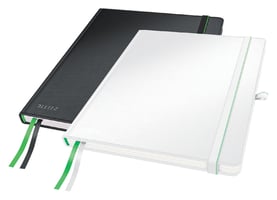 Notitieboek Leitz Complete A4 160blz 100gr lijn zwart