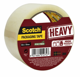 VERPAKKINGSTAPE 3M SCOTCH HV5050ST 50MMX50M TRANSPARANT artikel afbeelding