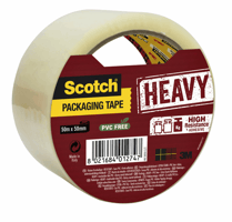 Verpakkingstape Scotch Secure Seal 50mmx50m transparant