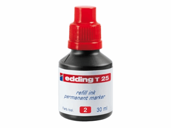 VILTSTIFTINKT EDDING T25 ROOD artikel afbeelding
