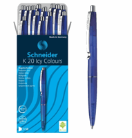 Balpen Schneider K20 Icy Colours medium blauw