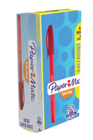 Balpen Paper Mate Inkjoy 100 medium rood