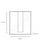 Paperwise/PLA vensterzak 270x260x(2x35)mm, met middenvenster