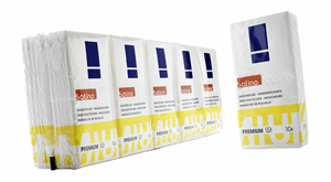 ZAKDOEKJES SATINO BY WEPA 4-LAAGS 10x10 STUKS