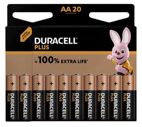 Batterij Duracell Plus 20xAA artikel afbeelding