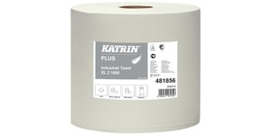 Poetsrol Katrin 481856 Plus 2laags 36,5x38cm wit 2x1000vel