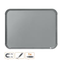 Whiteboard Nobo Slim Line 22x28cm zilver