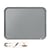 Whiteboard Nobo Slim Line 22x28cm zilver