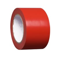Vloermarkeringstape zelfklevend, 1 rol rood, VE = 2 stuks