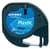 Dymo Letratag labeltape 91205 plastic 12mm x 4 m zwart op blauw