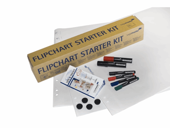 Legamaster Flipover STARTER kit (set 14 stuks) artikel afbeelding