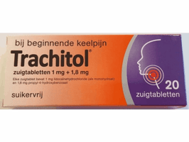 Keelpijntablet Trachitol Zuigtabletten (pak 20 stuks)