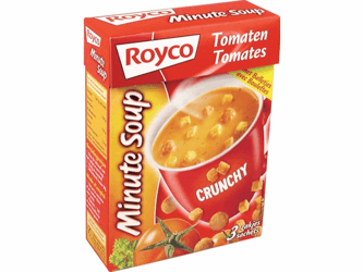 Royco Minute soepen Tomatensoep met balletjes (doos 20 stuks) artikel afbeelding
