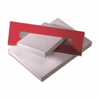 Postobox 310x220x27mm, kleur wit, type A4