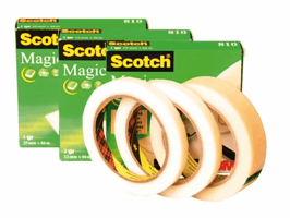 Plakband Scotch Magic 810 25mmx66m onzichtbaar mat