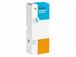 Etiket HERMA 8210 88.9x23Mm 1-baans wit 6000 stuks