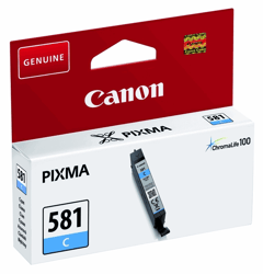 INKCARTRIDGE CANON CLI-581 BLAUW artikel afbeelding