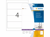 RUGETIKET HERMA 5095 192X61.MM 100ST artikel afbeelding