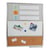 Multifunctioneel bord, universeel breedte 705 mm insteekbord, whiteboard en prikbord