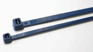 Tyraps 368 mm x 4,8 mm, blauw, detecteerbaar