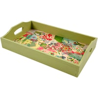 Dienblad Creotime hout 30x17x5cm