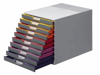 LADENBOX DURABLE 10 LADEN VARICOLOR artikel afbeelding