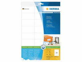Etiket HERMA 8638 70x36mm premium wit 240 stuks