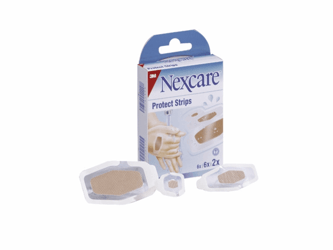 Nexcare Protect strip pleisters In verschillende maten (pak 14 stuks) artikel afbeelding