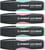 Markeerstift STABILO Green Boss etui à 4 kleuren